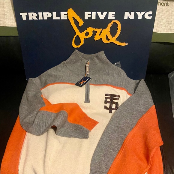 TRIPLE FIVE SOUL Vintage sweater Top SZ 3X - Picture 5 of 12